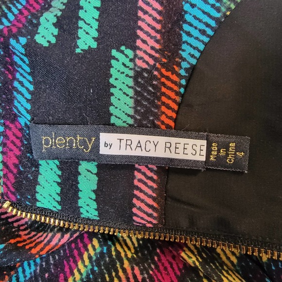 SOLD🌺Anthropologie Plenty By Tracy Reese  Multicolor Sleeveless Dress size 4 - Picture 8 of 14